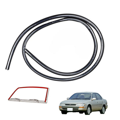 Windshield Rubber w Molding Chrome Front Fits Toyota Corolla AE101 91-97 D10