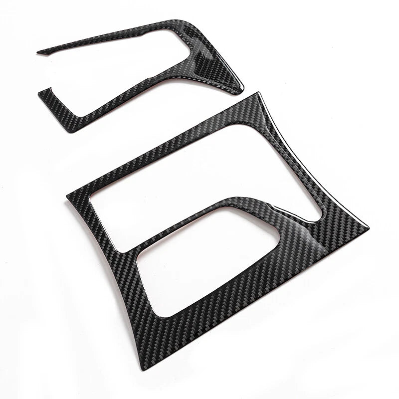 Carbon Fiber Center Console Gear Shift Panel Cover for Dodge Charger (2015-2022)
