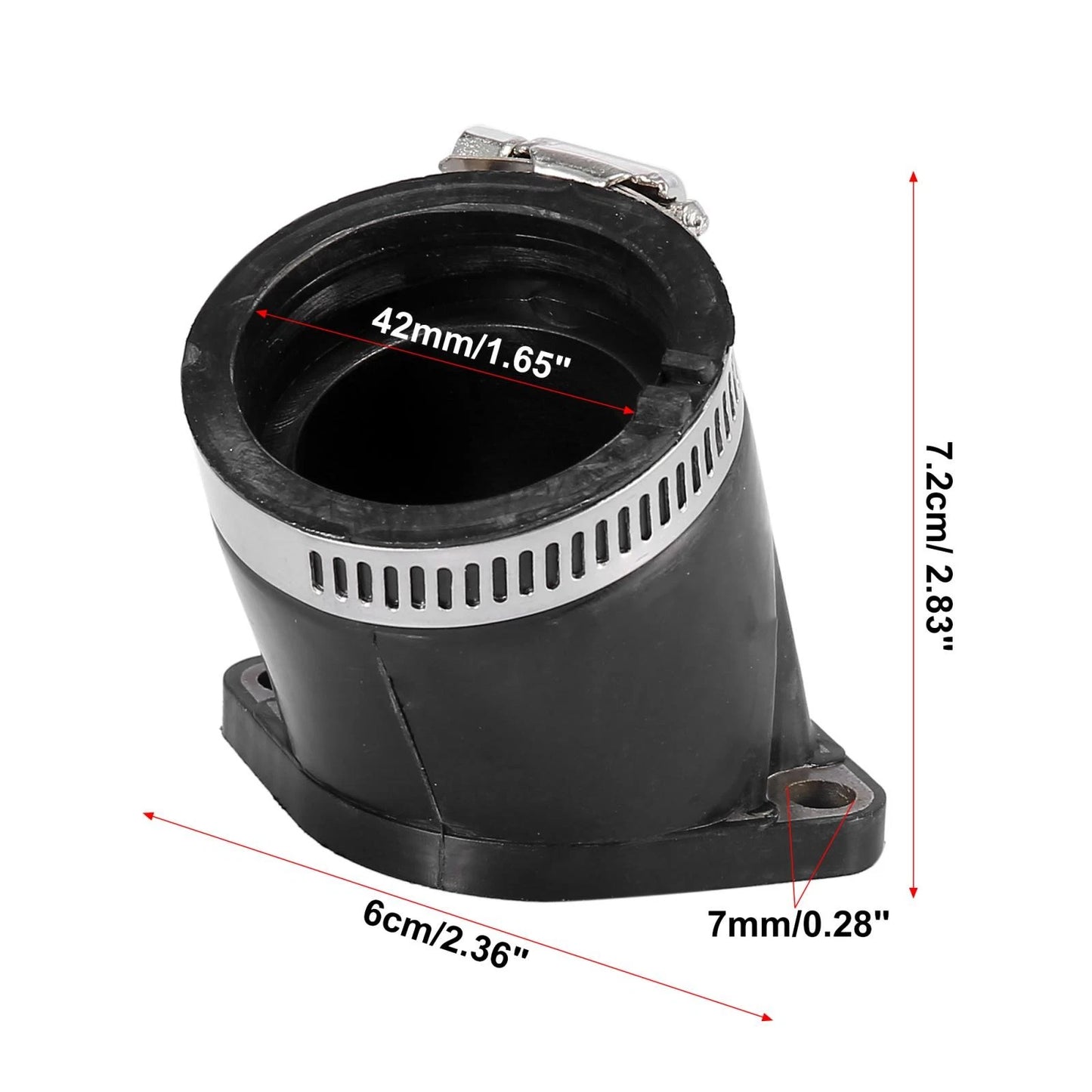 Motorcycle Carburetor Intake Adaptor Connector for Kawasaki