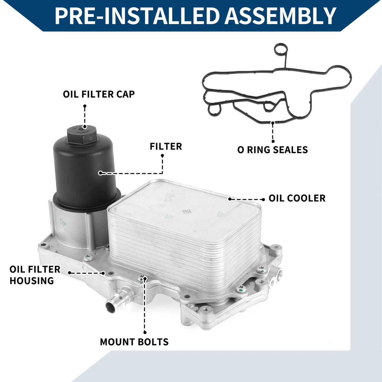 Oil Filter Housing for Land Rover Range Rover (2010-2017)