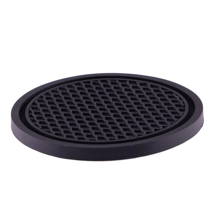 4PC Anti-Slip Car Cup Holder Coaster Mats for Universal Fit Accessories