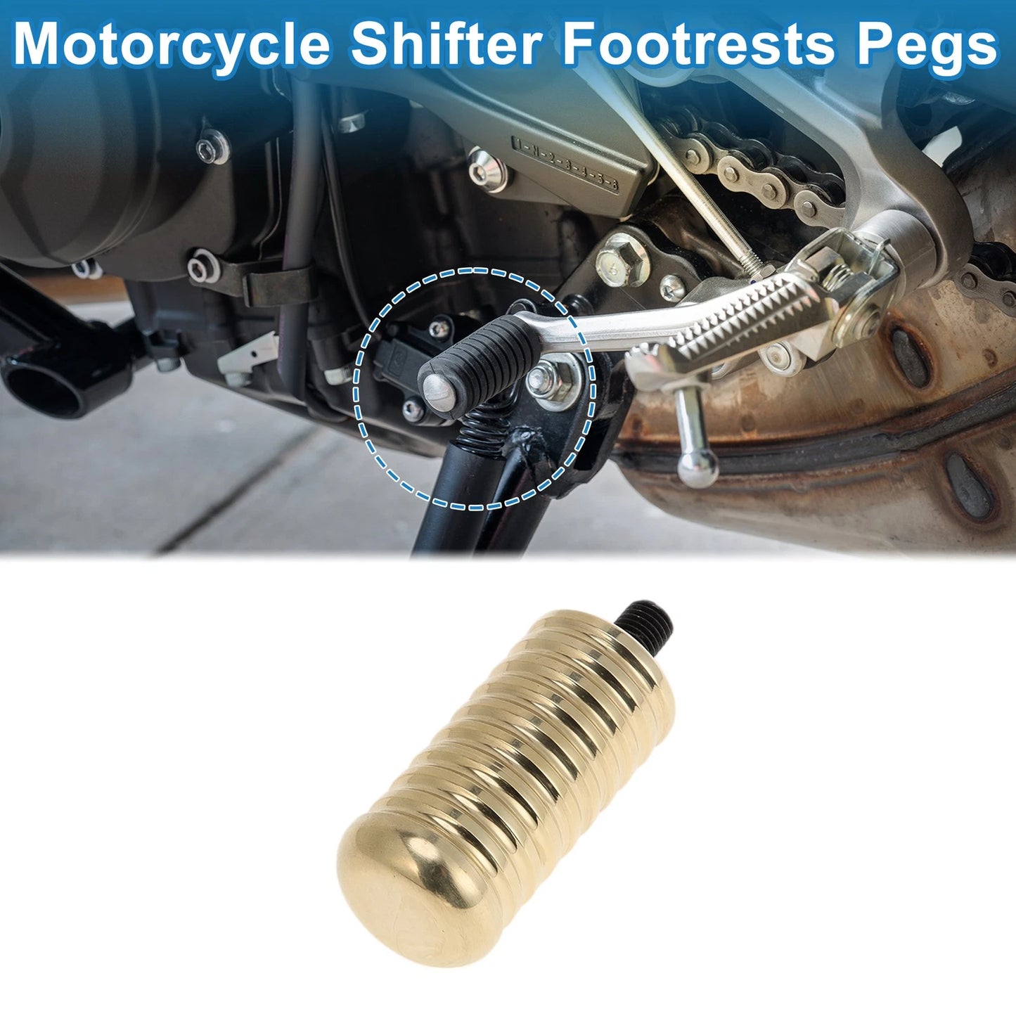 2 x Shifter Foot Pegs for Harley-Davidson XL883 (2004–2023)