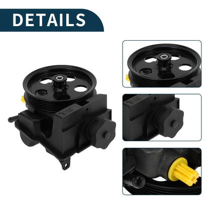 Power Steering Pump with Pulley for Ford Focus 2.0L L4 (2006-2011)