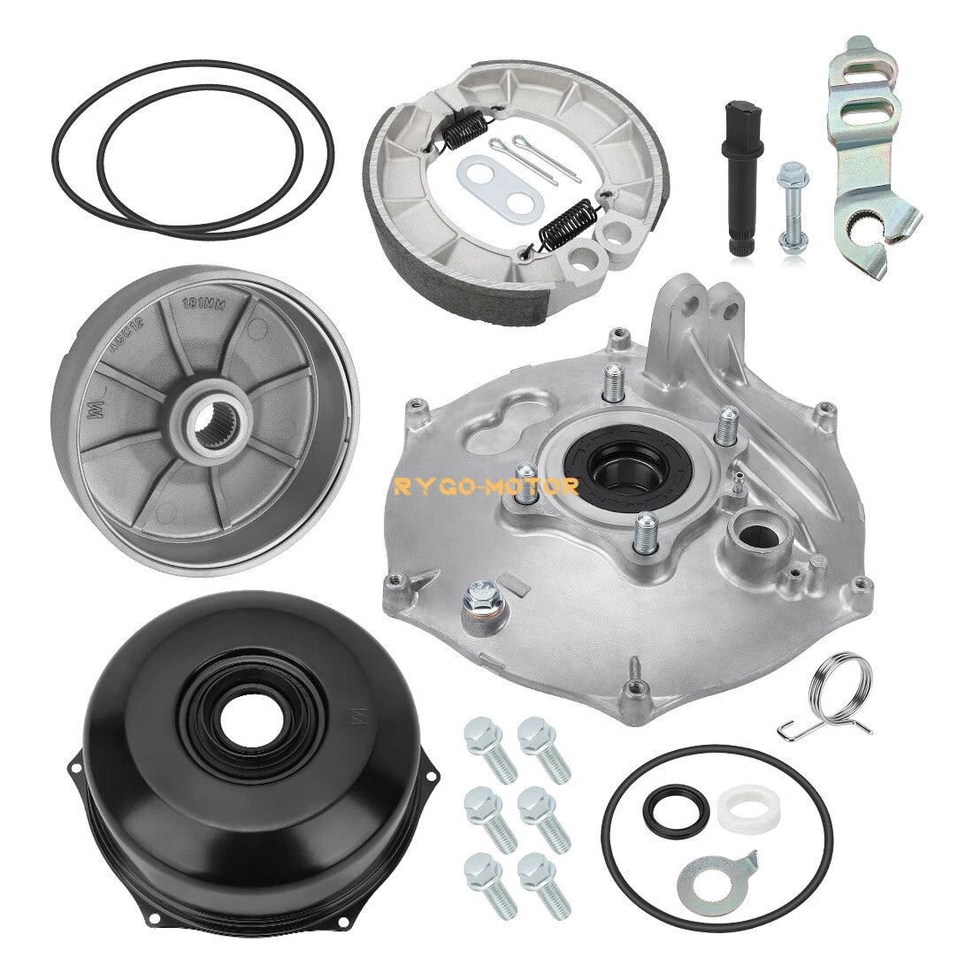 Rear Brake Drum Hub Cover Seals for Honda Rubicon TRX500 (2001–2014)