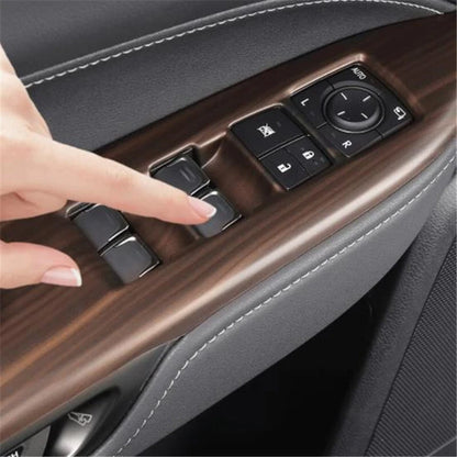Wood Grain Window Lift Switch Panel Trim for Lexus NX250 NX350 (2022–2023)