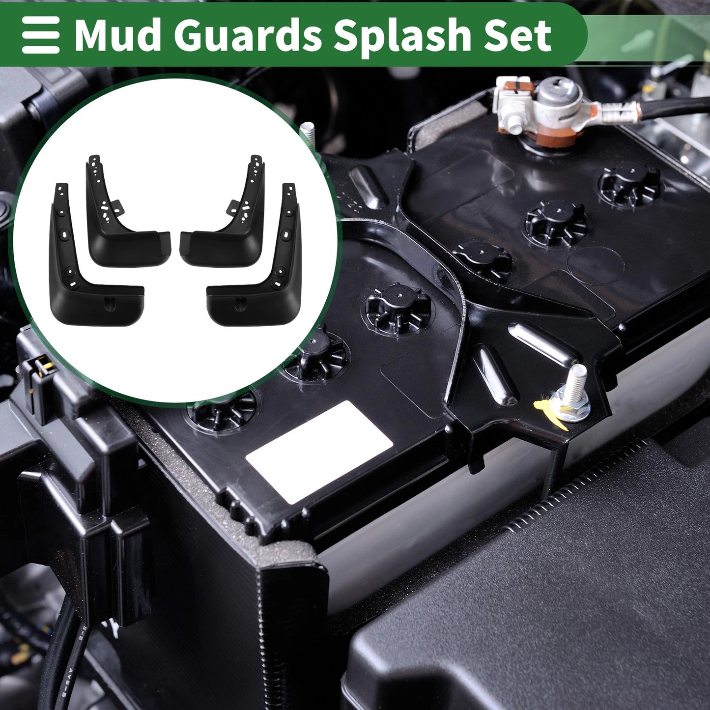 Mud Flaps Splash Guards for Kia K5 (11-14)