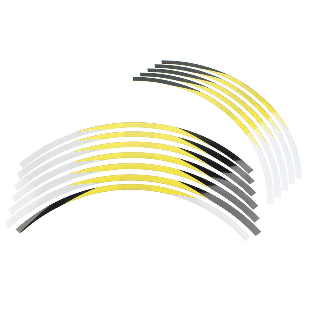21" 19" Rim Stripes Wheel Stickers Decals for Kawasaki KX 250F (2004-2021)