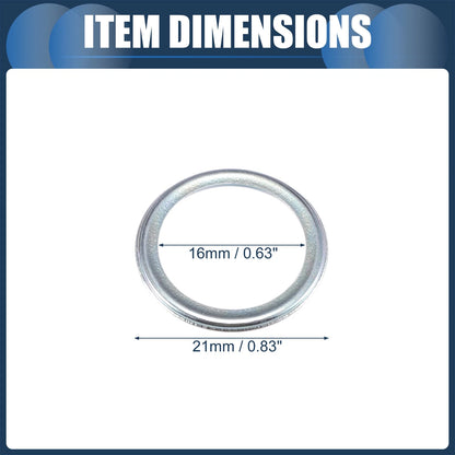 25 x Oil Drain Plug Gaskets 16mm ID for Subaru WRX (2015-2023)