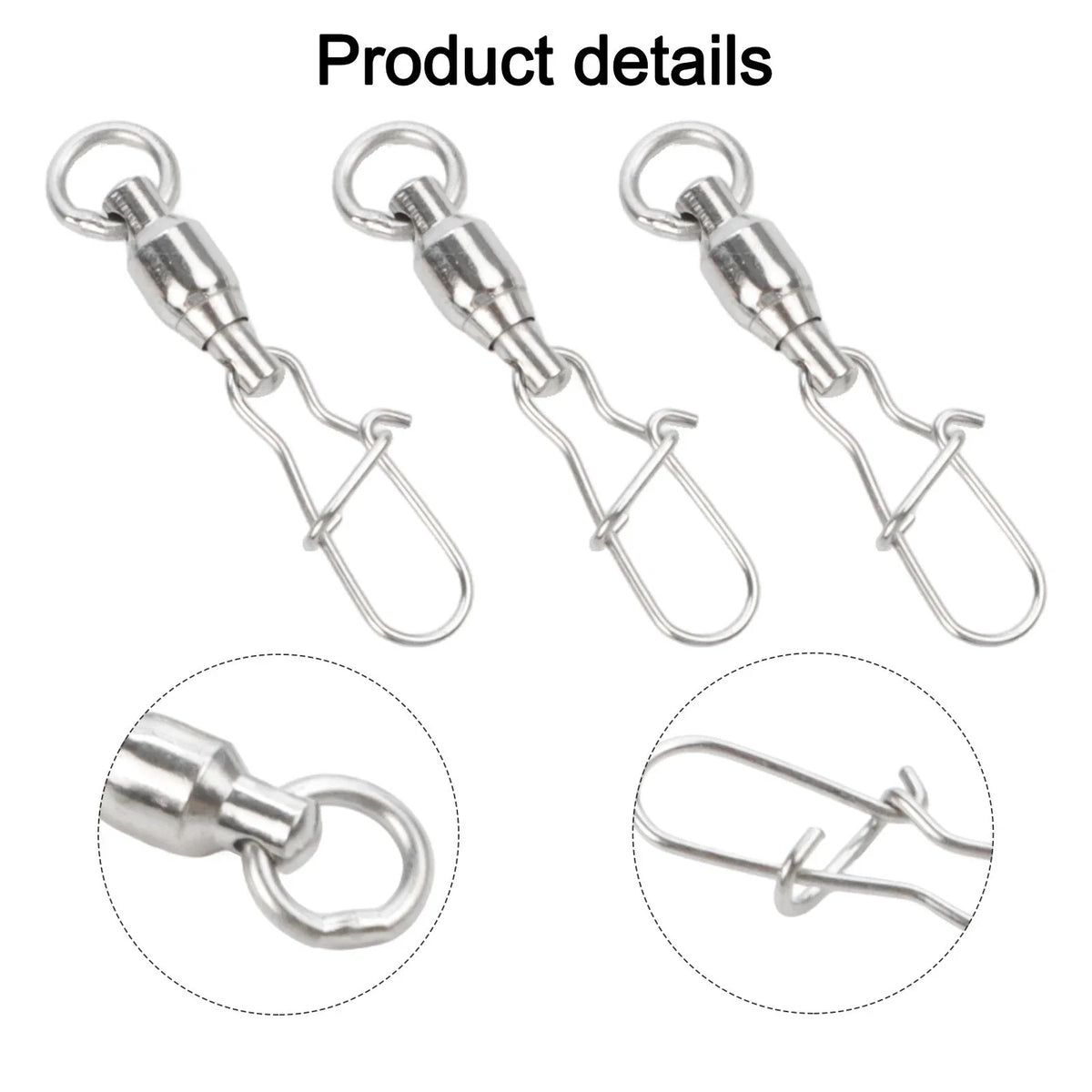Snap Connectors for Boat Fishing Accessories, High-Strength Construction