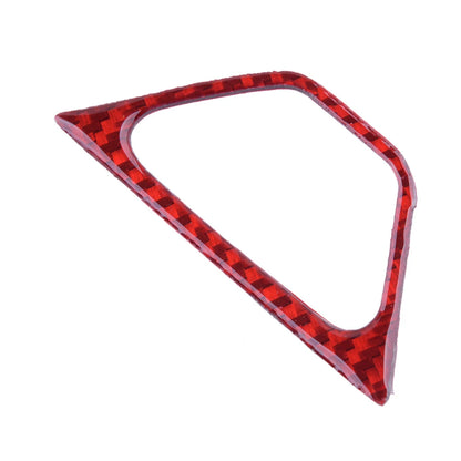 Red Carbon Fiber Emergency Lamp Switch Panel Trim for Chevy Camaro (2016-2020)