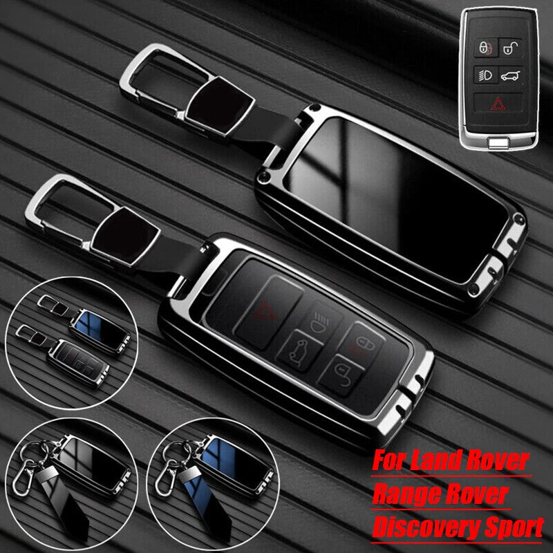 Zinc Alloy TPU Key Fob Case Cover for Land Rover Range Rover Discovery Sport