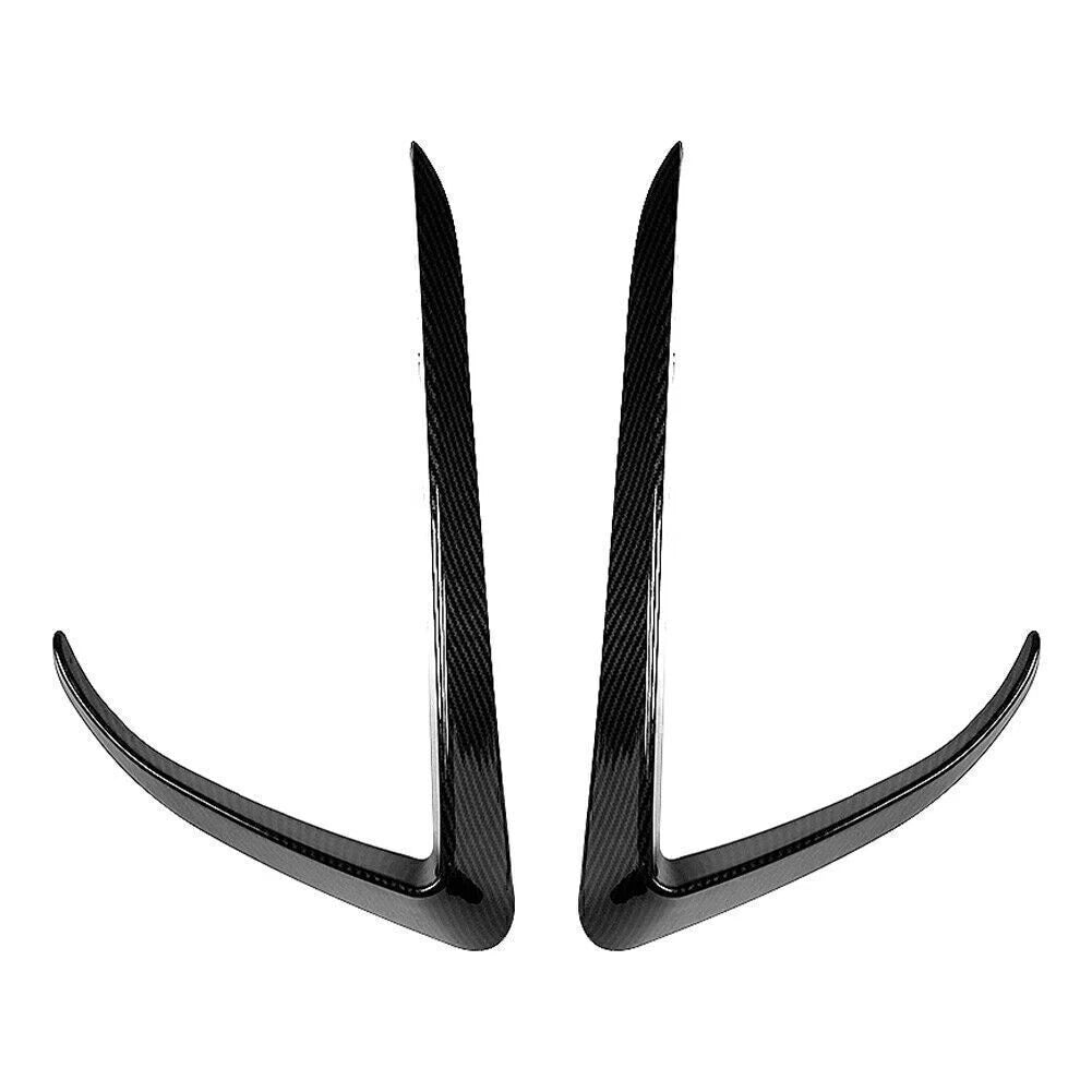 Carbon Fiber Front Fog Light Eyebrow Covers for Tesla Model X (2015-2020)