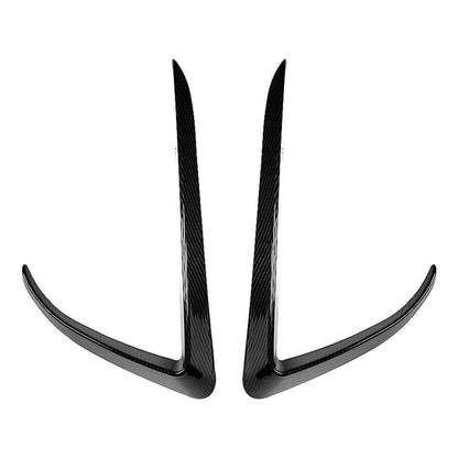 Carbon Fiber Front Fog Light Eyebrow Covers for Tesla Model X (2015-2020)