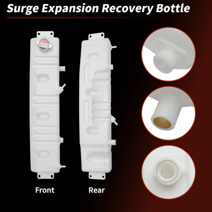 Radiator Overflow Coolant Tank for Ford F600 F700 F800 B600 B700 (1990-1999)