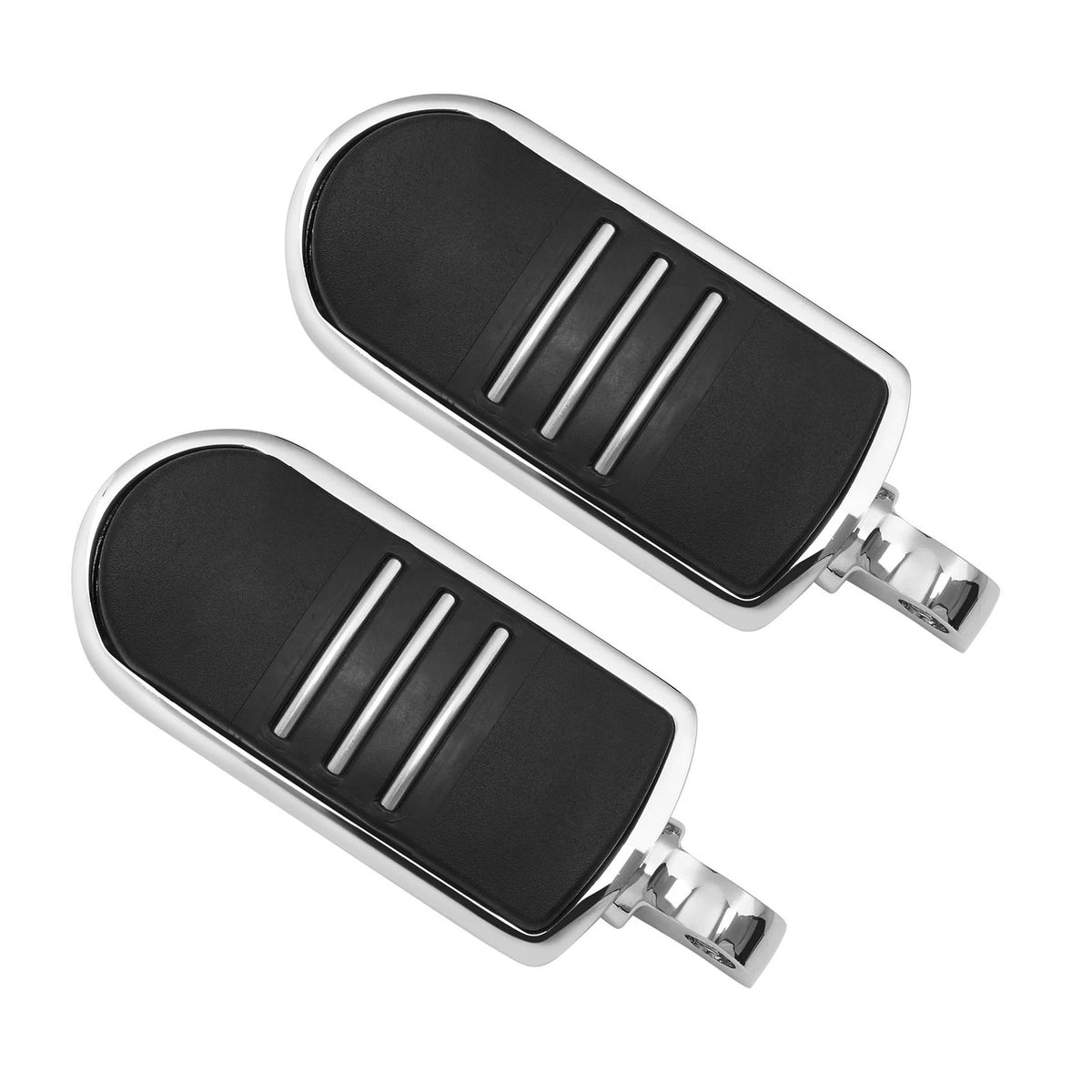 Chrome Male Mount Highway Foot Pegs for Harley Dyna Wide Glide