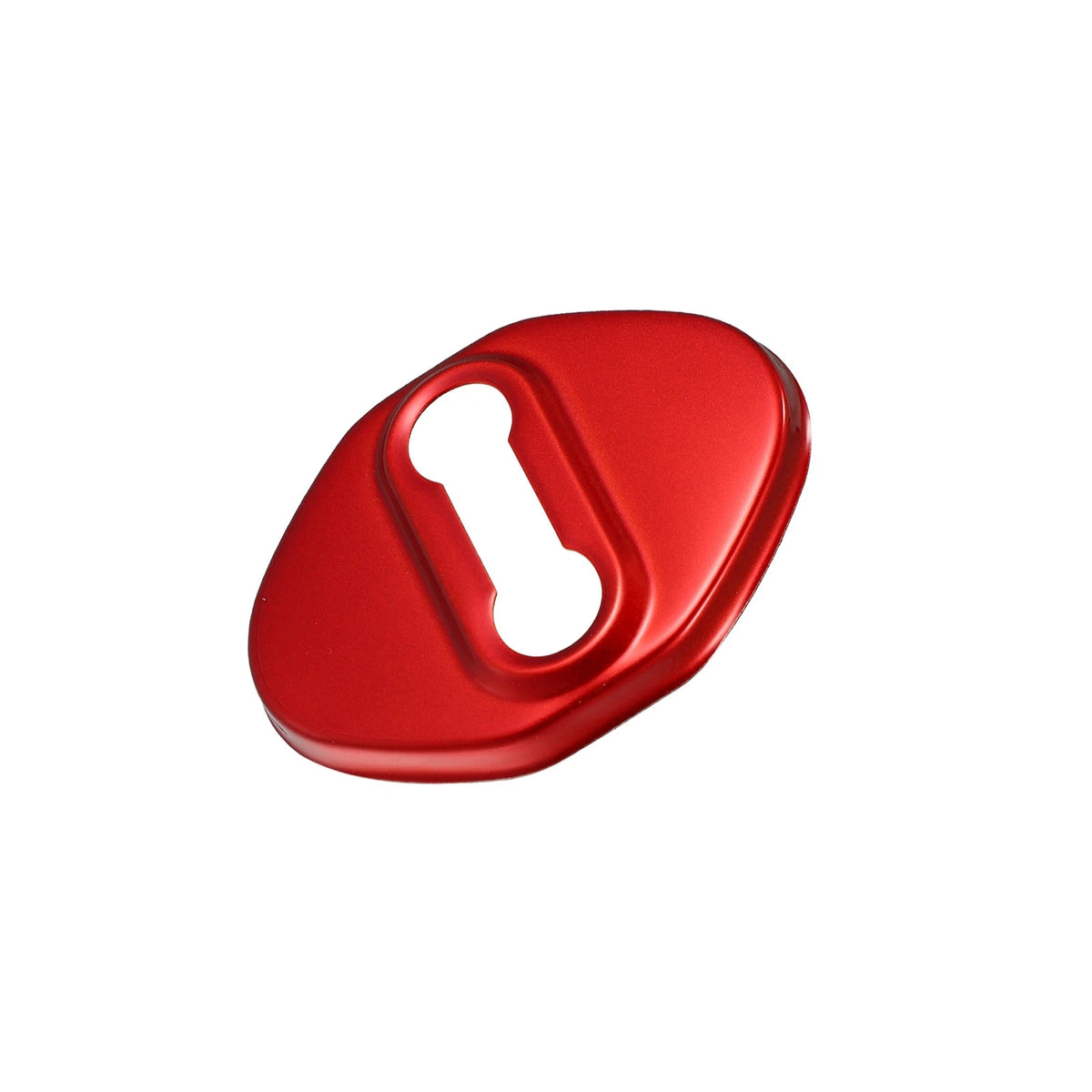 4 x Car Door Lock Latch Covers for Ford Focus (2019-2021) - Red Protector Caps