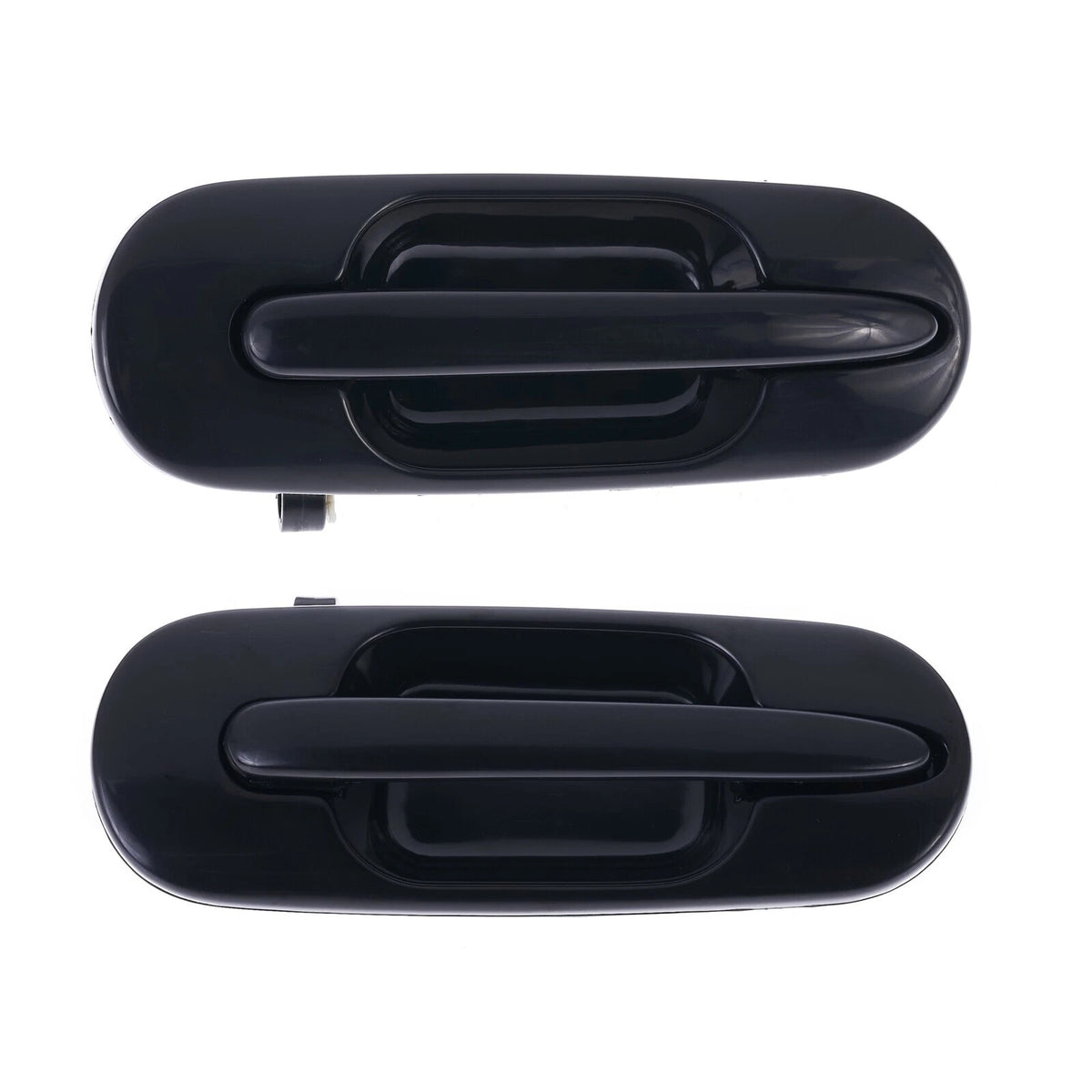 Outer Door Handle Set of 2 for Honda CR-V RD (1997-2001) Black Rear Left & Right