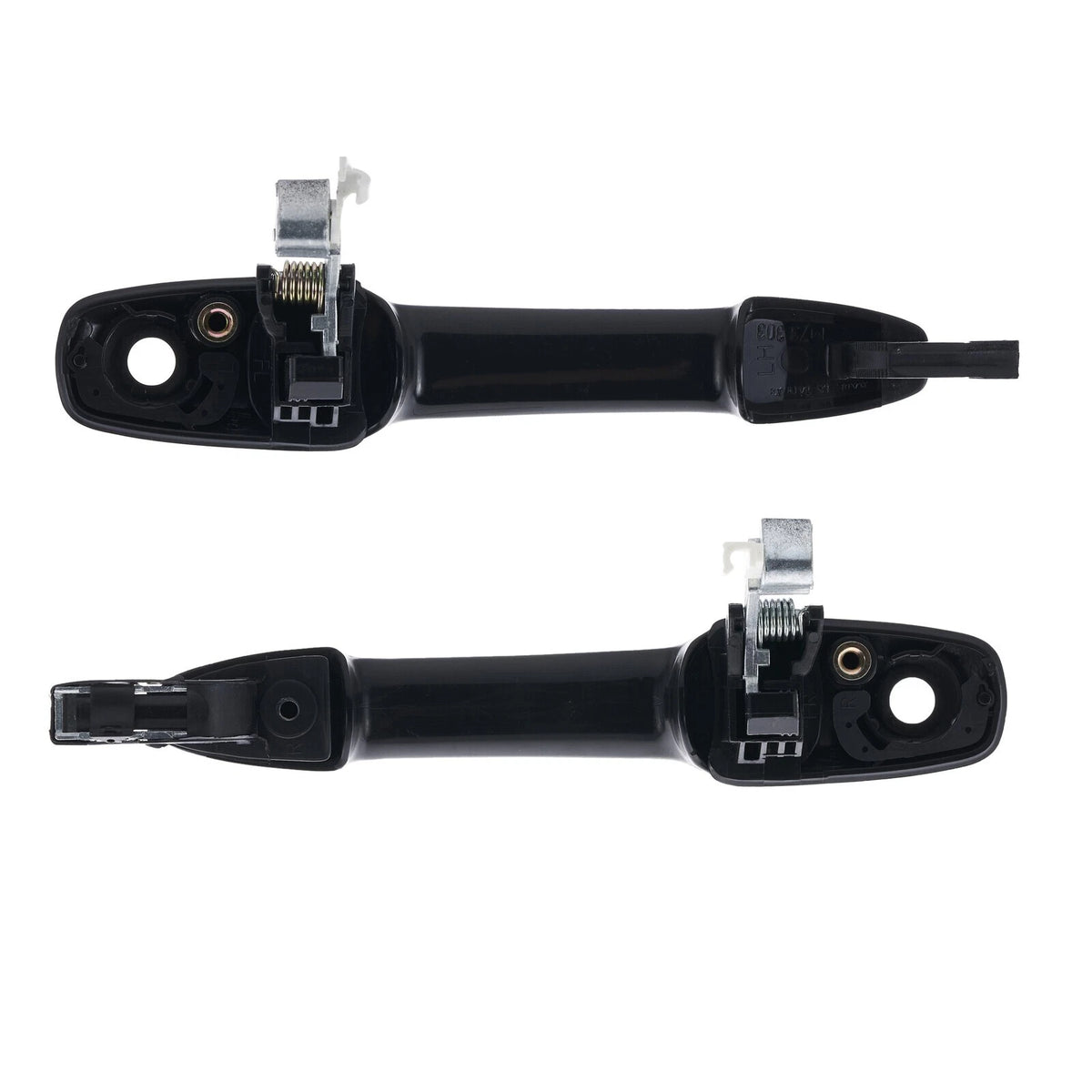 2 x Black Front LH + RH Door Handle Outer for Ford Ranger Mazda BT50 (2006–2011)