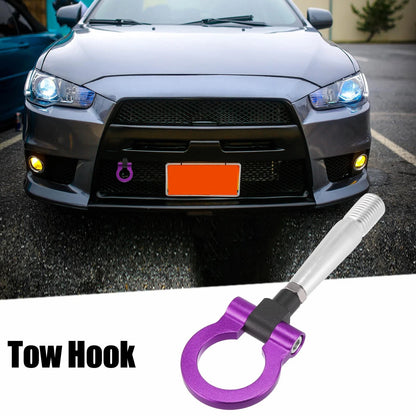 Racing Tow Hook Screw On Round Ring for Mitsubishi Lancer EVO X (2008-2015)
