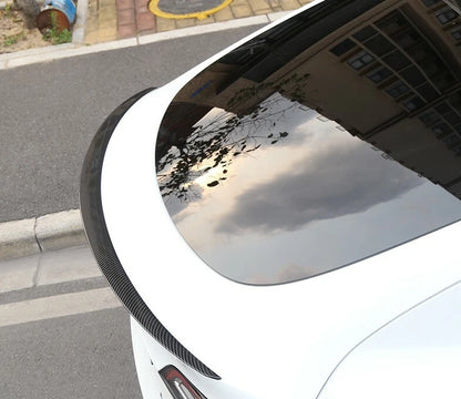 Carbon Fiber Rear Tail Spoiler Wing for Tesla Model Y (2020-2023)