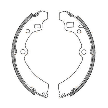 Rear Brake Shoe Set 1.3L for Suzuki Sierra (1988-1998)