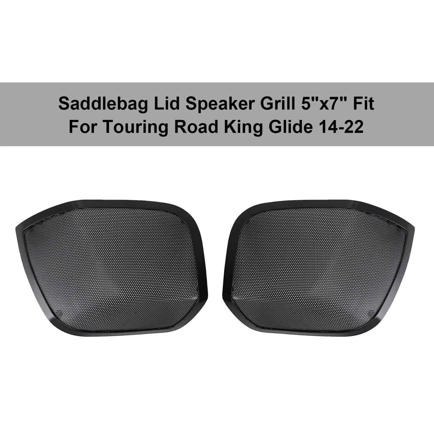 Saddlebags Speaker Grill for Harley Touring Road King Glide (2014-2022)