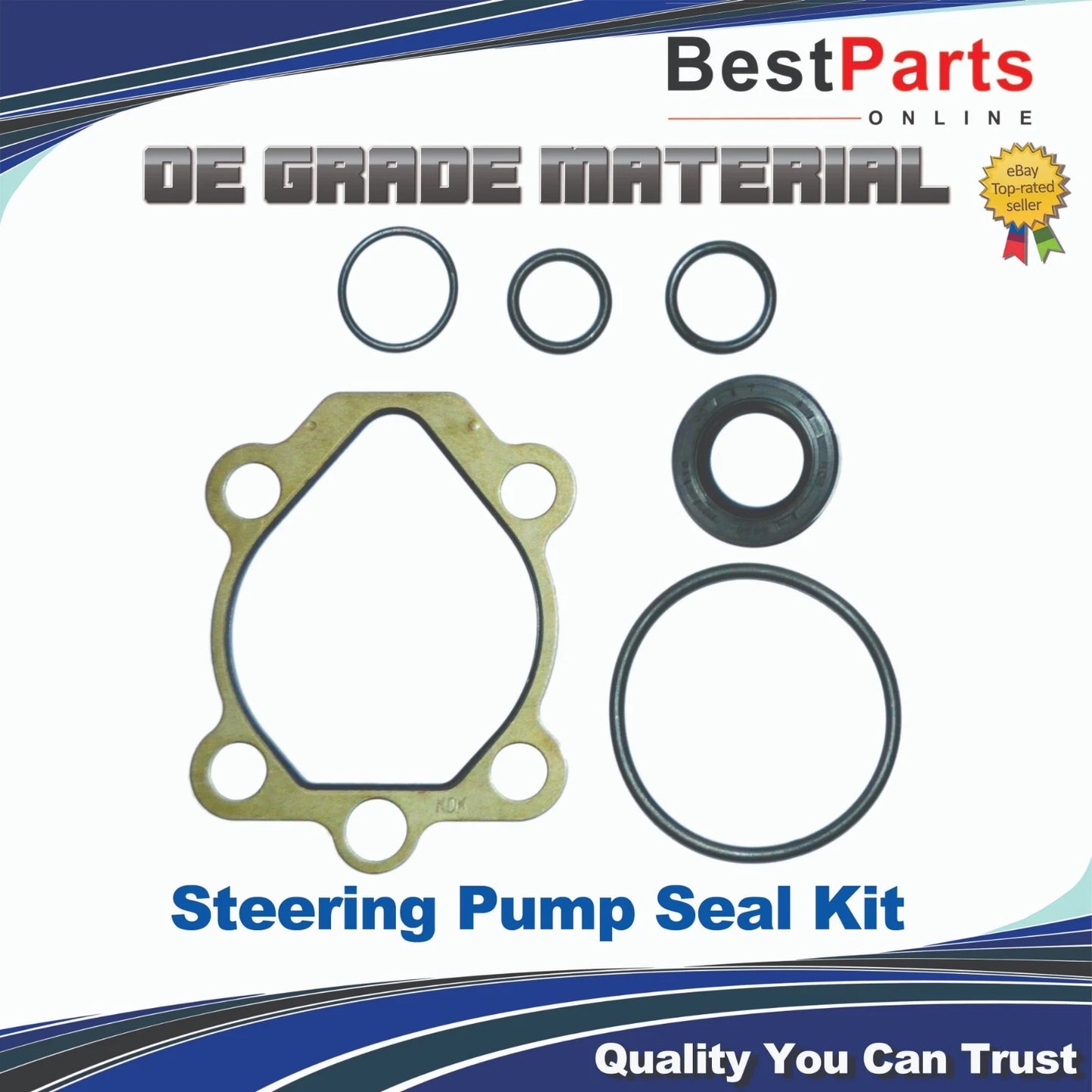 Power Steering Pump Seal 4Cyl. 2.2L for Ford Probe (1989–1992)