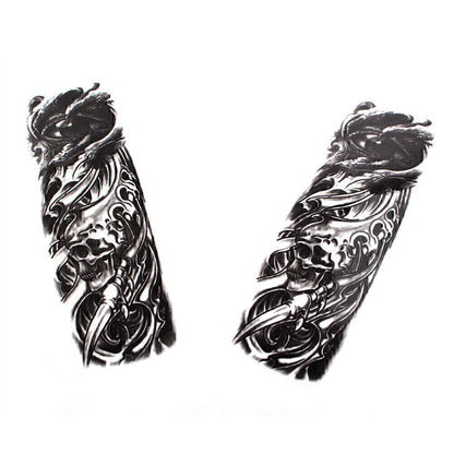 Custom Front Fork Skull Decal Medallion Stickers for Harley Yamaha