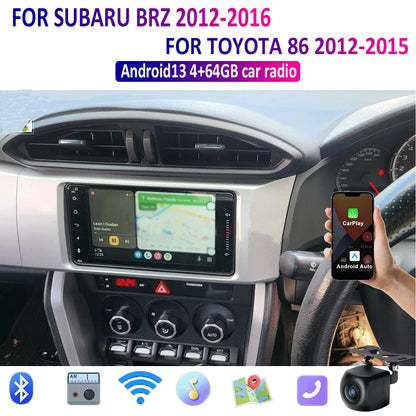 Apple Carplay Android Auto Head Unit for Toyota GT86 Subaru BRZ (2012-2016)