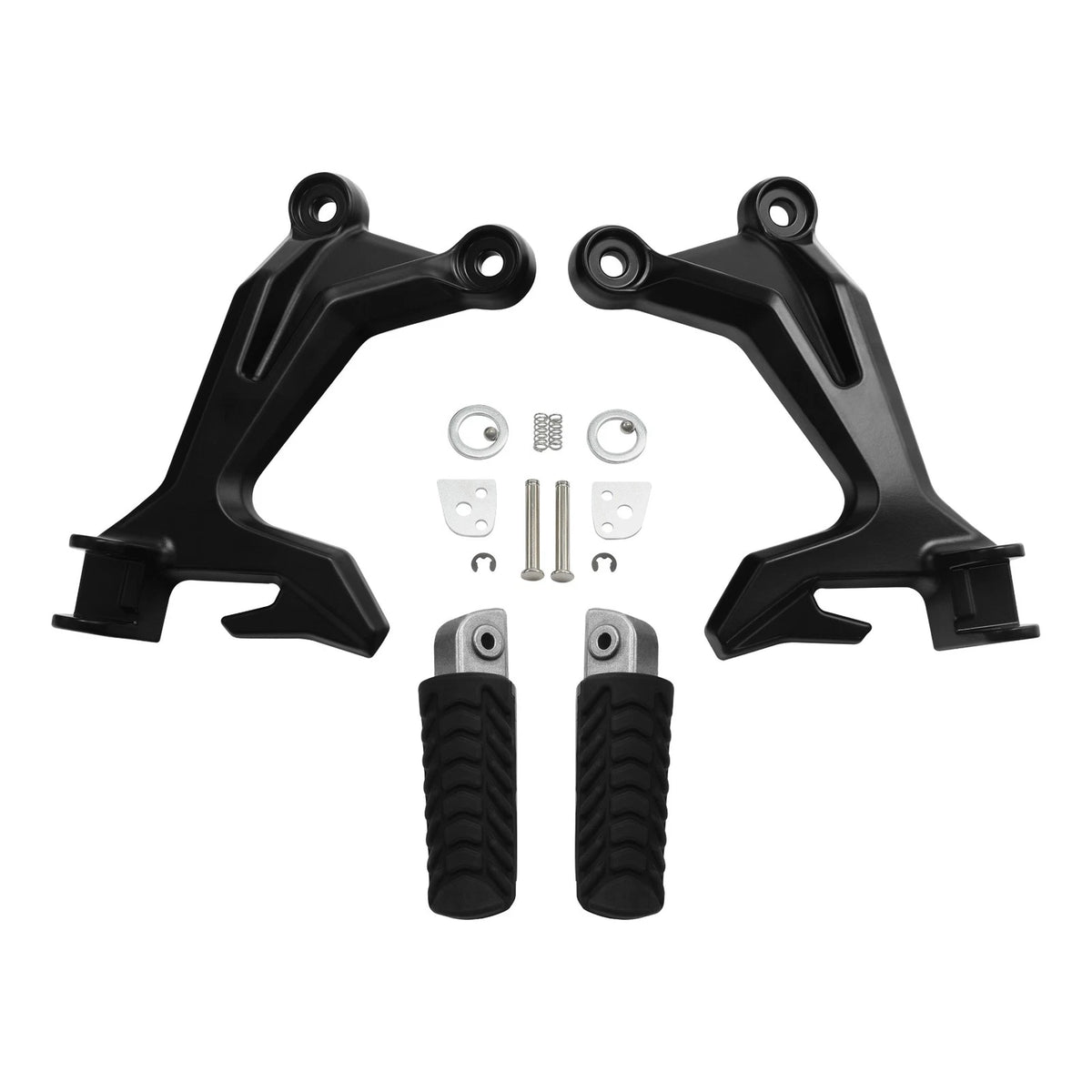 Footrest Bracket Passenger Seat Footpegs for Kawasaki Ninja 650 (2017-2019)