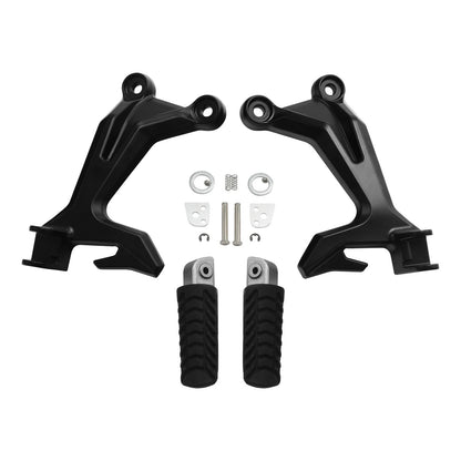Footrest Bracket Passenger Seat Footpegs for Kawasaki Ninja 650 (2017-2019)