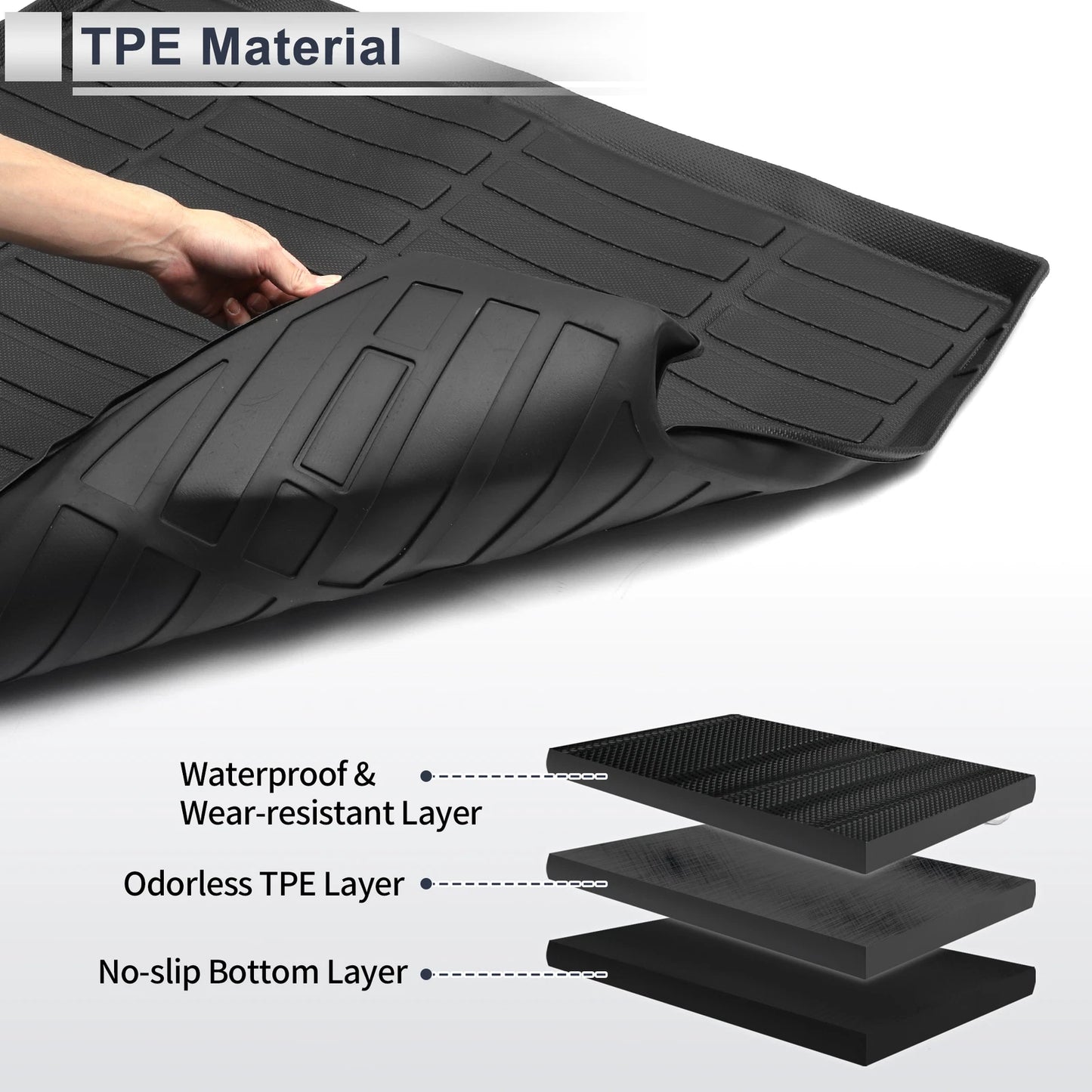 Cargo Liner Rear Trunk Mat for Chevrolet Equinox EV (2024 - 2025)