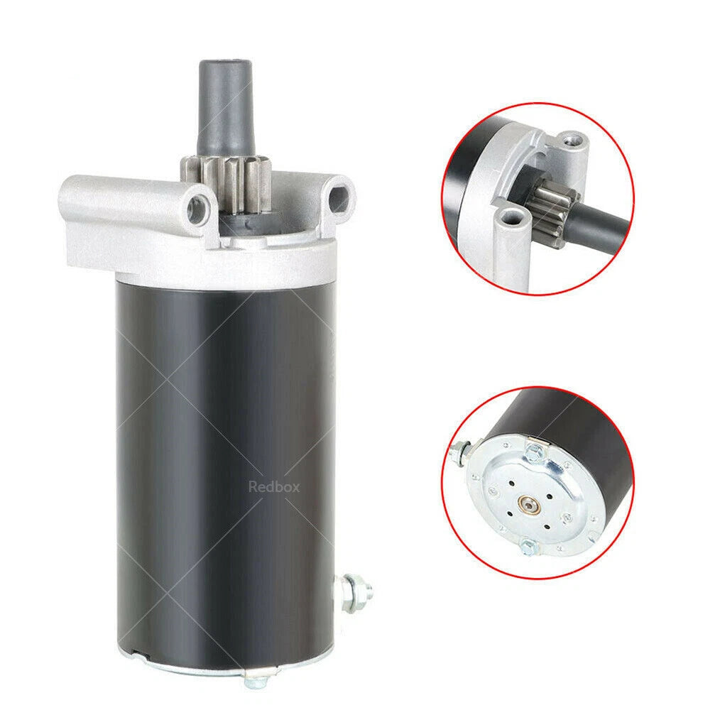Starter Motor 10 Tooth Steel Gear for Kohler Courage Ride-On Mower