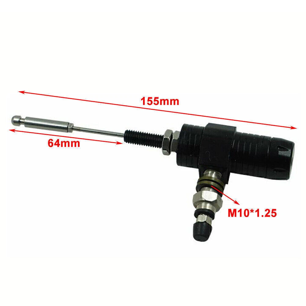 M10x1.25MM Motorcycle Hydraulic Clutch Master Cylinder Rod Brake Pump