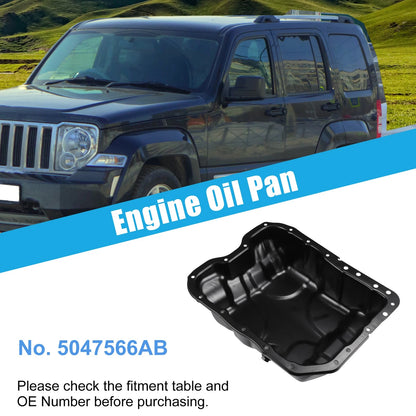 Engine Oil Pan for Dodge Dart & Jeep Cherokee (2013-2016, 2014-2020)