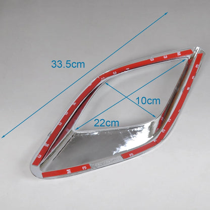2 x Chrome Fog Light Frames for Mazda CX-5 (2012-2016)