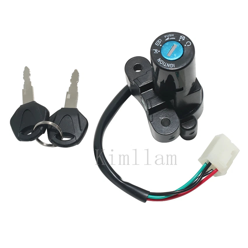 Ignition Key Switch for Suzuki GSX-R600W, GSX-R750, GSX-R1100 (1992-1998)