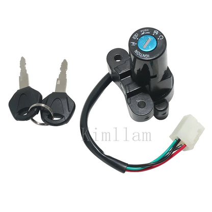 Ignition Key Switch for Suzuki GSX-R600W, GSX-R750, GSX-R1100 (1992-1998)