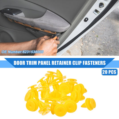 20 x Door Trim Panel Retainer Clip Fasteners for Chevrolet Aveo (2004-2011)