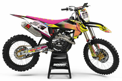 NEON Custom Graphics Kit Stickers for KTM SX (1993-1997)