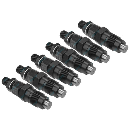 6 Diesel Fuel Injectors Set for Toyota HZJ105 HZJ75 HZJ78 HZJ79 4.2L 1HZ (90-07)