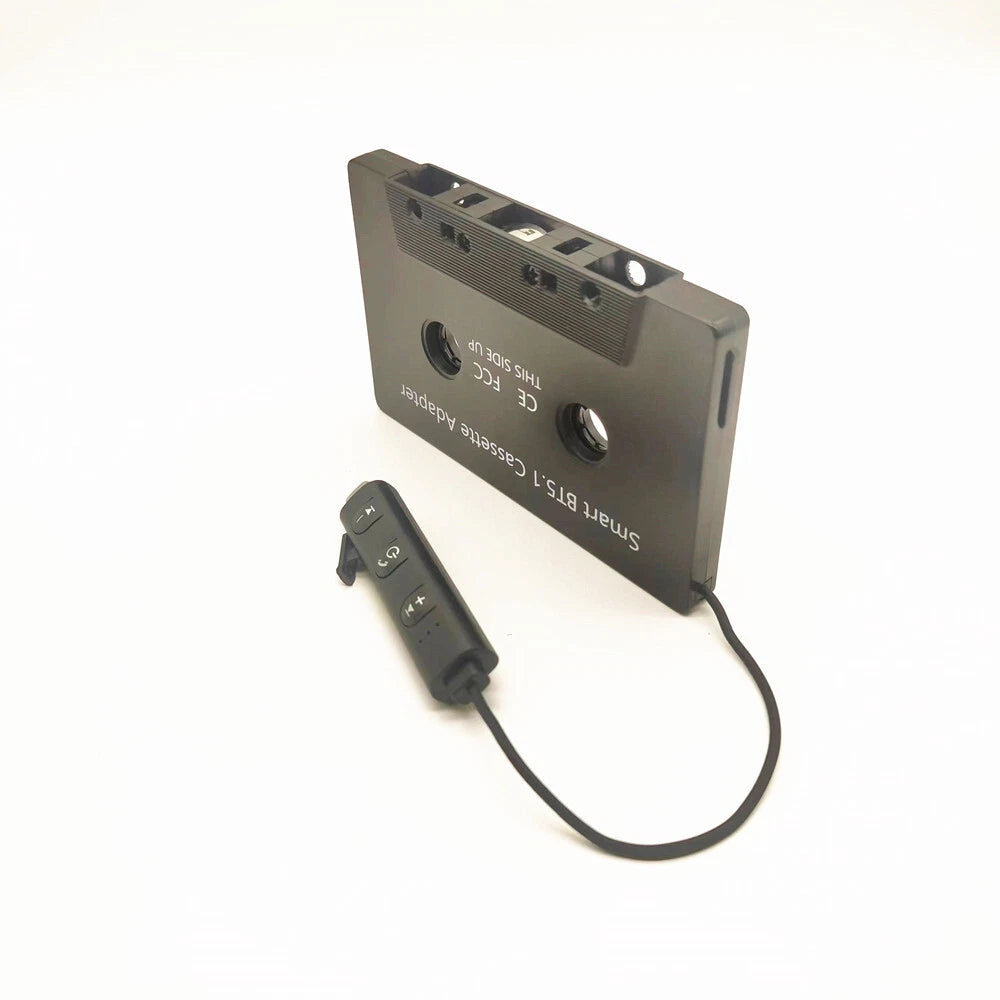 Bluetooth 5.1 Cassette Converter for Car Stereo Audio Adapter
