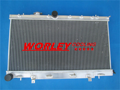 40mm Aluminum Radiator & Fans for Subaru Impreza WRX STI (2002-2007)