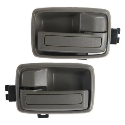 Inner Interior Door Handle Gray Pair Fits 1981-1995 Isuzu TFR KBZ KB Ute Truck