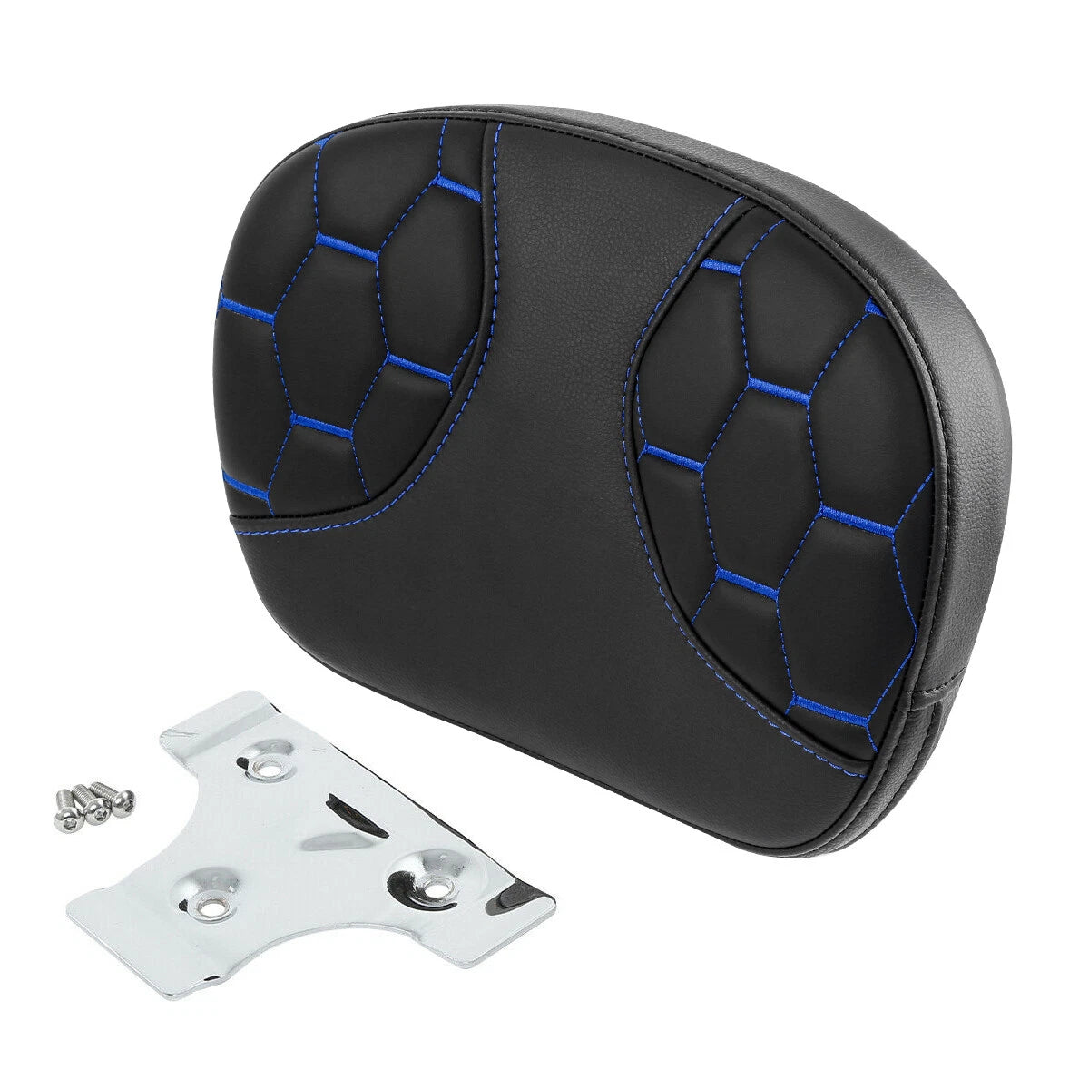 Black Sissy Bar Backrest for Harley Road King Electra Street Glide