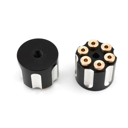 2 x Black White Rear Seat Bolt Screws for Harley Davidson Road King
