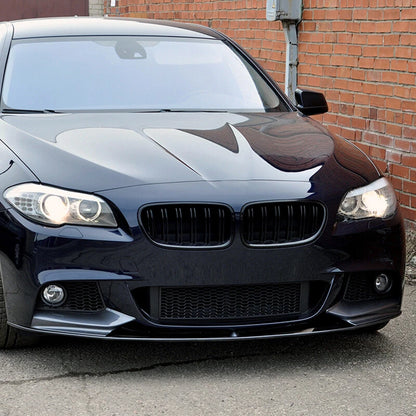 M Sport Front Bumper Spoiler Lip Splitter for 2011-2016 BMW F10 5 Series