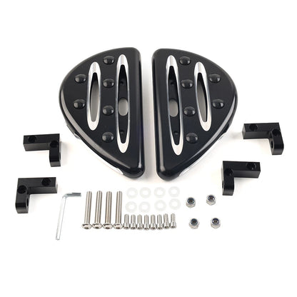 Rear Passenger Floorboard Foot Pegs  Left & Right for Harley Touring (1993-2023)