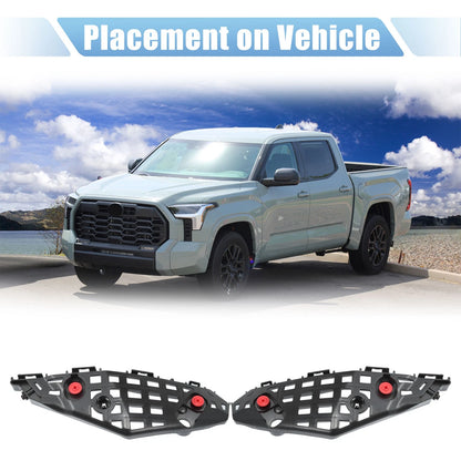 Pair of Bumper Bracket Retainers for Toyota
