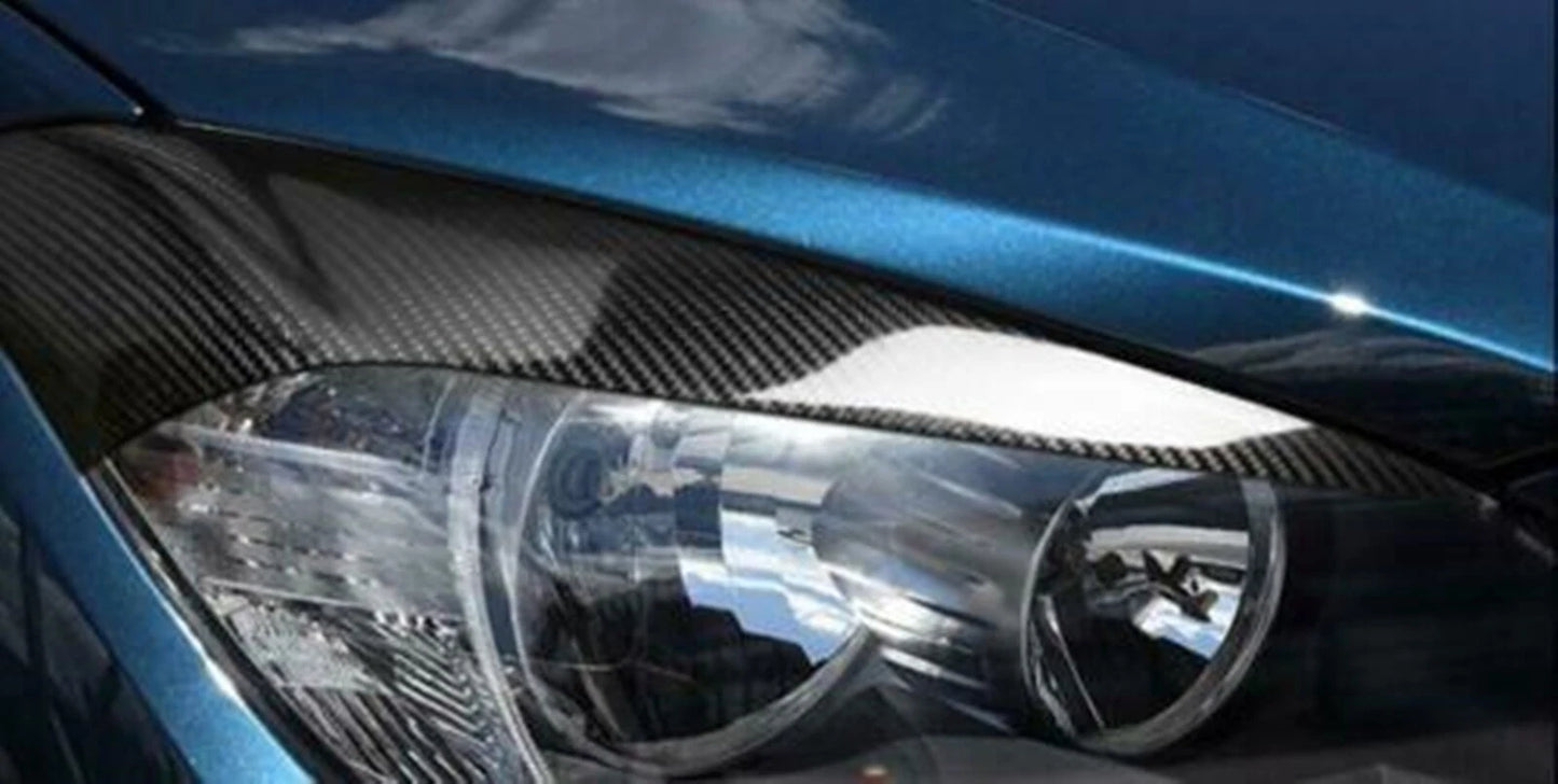 Carbon Fiber Headlight Eyebrow Covers for BMW X1 E84 (2009-2015)